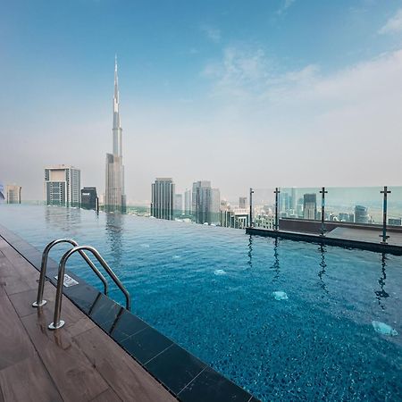 Aliving Luxury 2Br With Infinity Pool At Paramount Hotel Midtown Close To Dubai Mall & Burj Khalifa מראה חיצוני תמונה