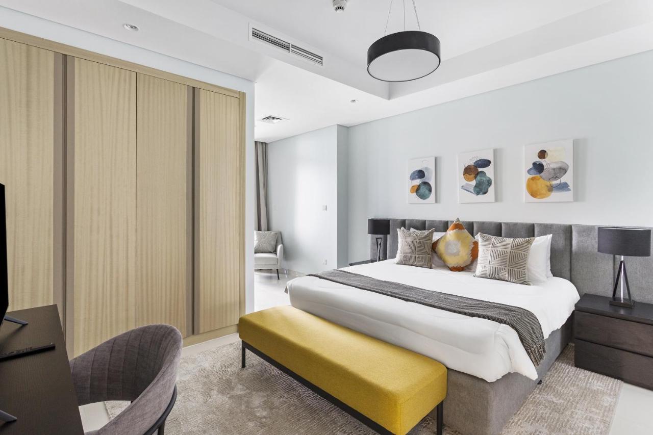 Aliving Luxury 2Br With Infinity Pool At Paramount Hotel Midtown Close To Dubai Mall & Burj Khalifa מראה חיצוני תמונה