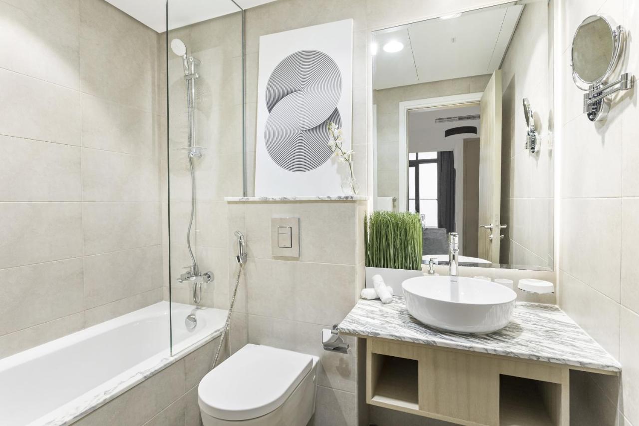 Aliving Luxury 2Br With Infinity Pool At Paramount Hotel Midtown Close To Dubai Mall & Burj Khalifa מראה חיצוני תמונה