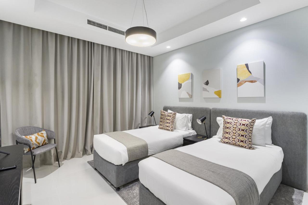 Aliving Luxury 2Br With Infinity Pool At Paramount Hotel Midtown Close To Dubai Mall & Burj Khalifa מראה חיצוני תמונה